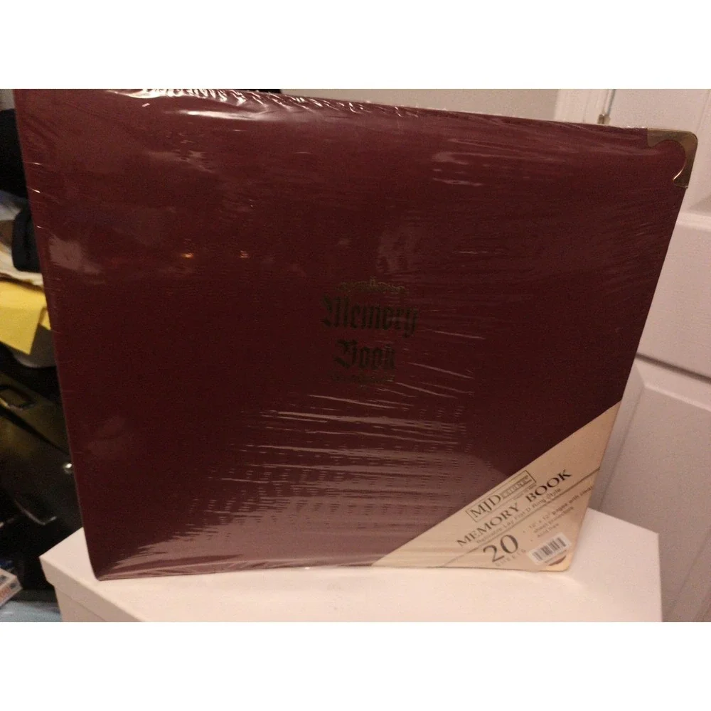 MJ Designs Home Memory Book Photo Album Refills D Ring Style 12x12 Sealed 20 Pg